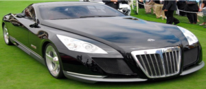 MERCEDES MAYBACH EXELERO black car